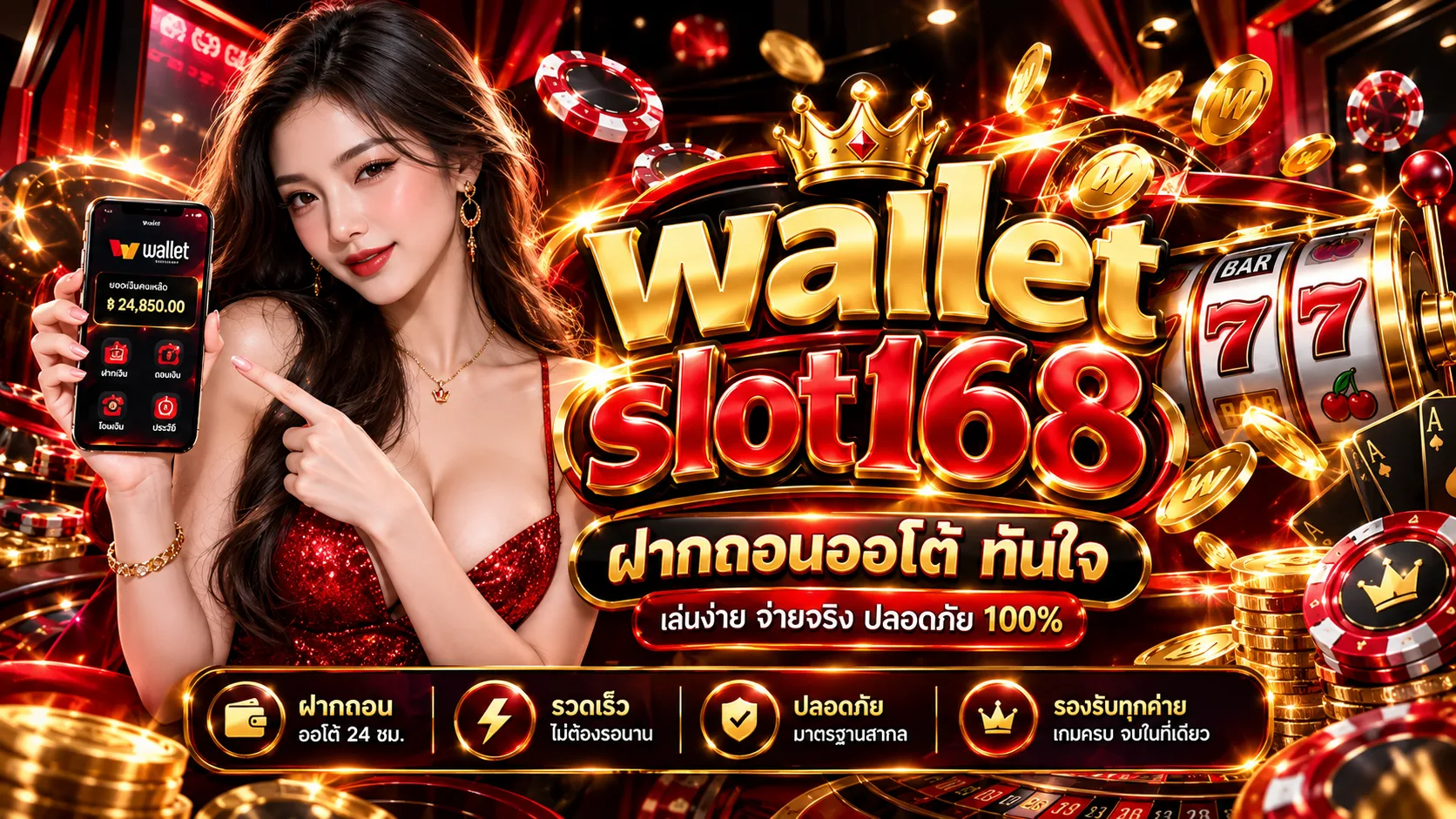 คู่มือใช้งาน สล็อตวอลเลท slot168 ฝากถอนผ่าน True Wallet อย่างเป็นขั้นตอน